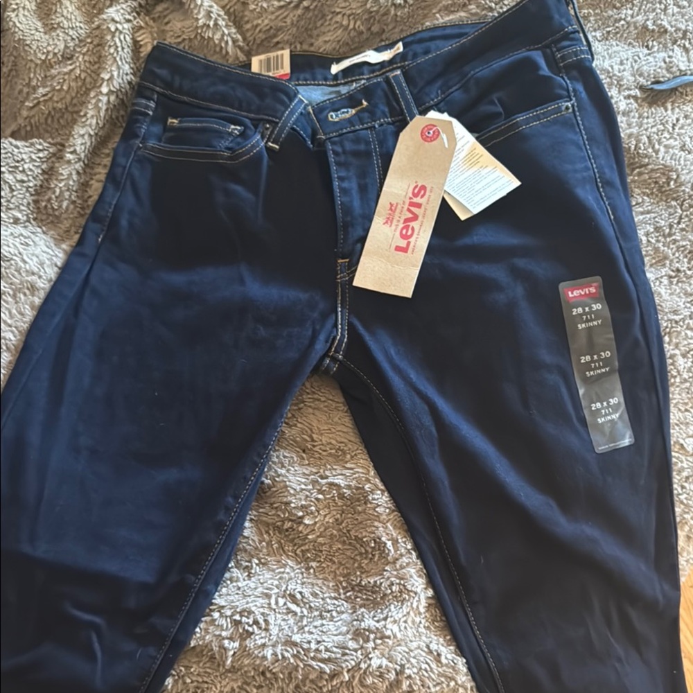 Levi's Deep Indigo Jeans